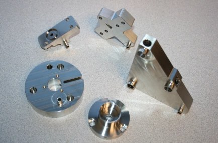 Milled metal parts